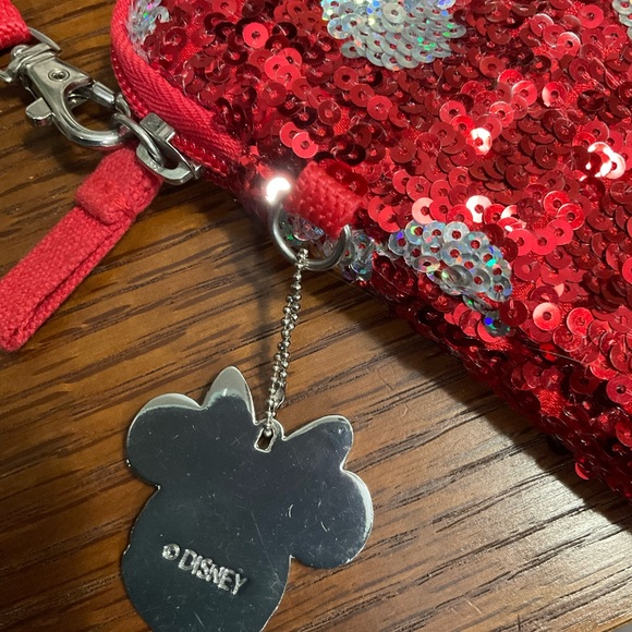 Sequin Minnie Mouse Polka Dot Cell Phone Case (Small/iPhone 5). Small clutch! - Picture 3 of 8